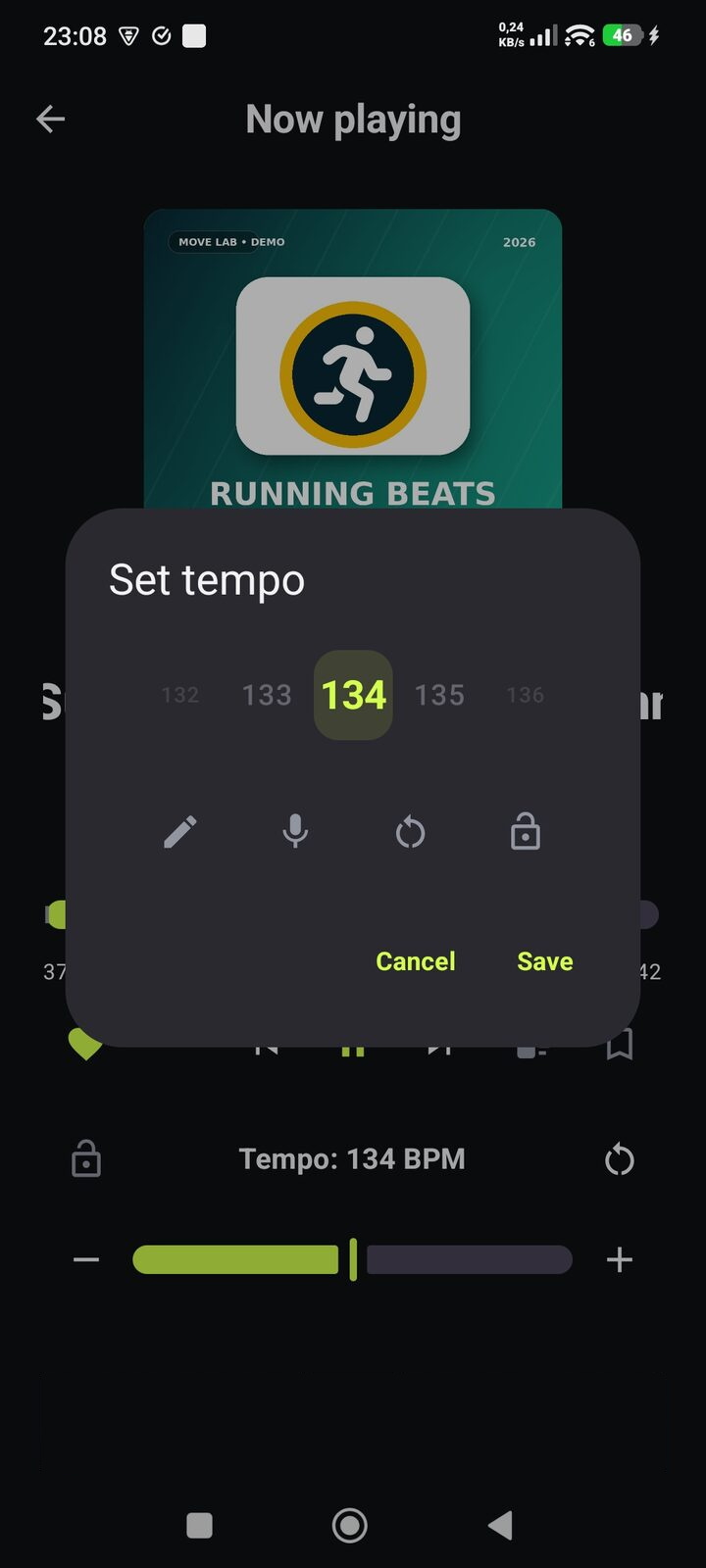 Regulacja tempa utworu w BPM
